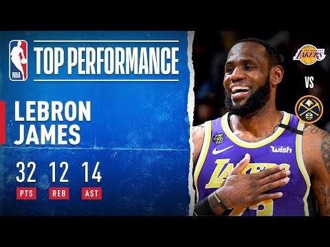 LeBron Drops HUGE Triple-Double!