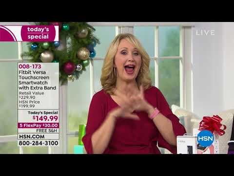 HSN | Fitbit Gifts 12.03.2018 - 09 PM