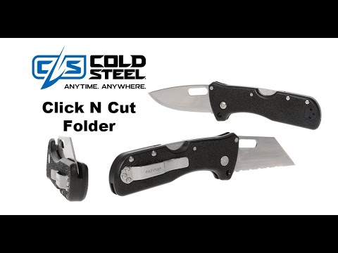 Cold Steel Click N Cut Folder https://www.coldsteel.com/click-n-cut-folder/