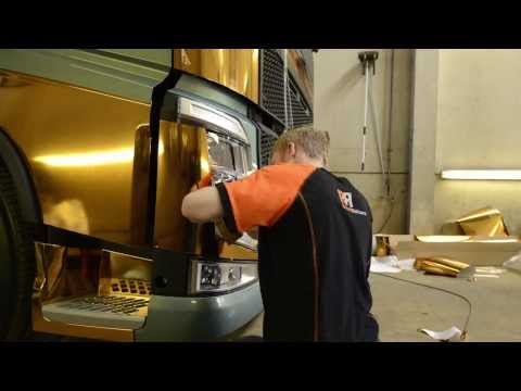 Golden Volvo FH truck GPP