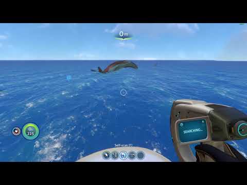 Subnautica - Reaper Leviathan in the Safe Shallows