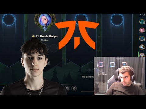 Bwipo on relationship with Adam and jungling in Fnatic