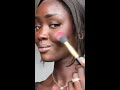black girl quick and easy natural makeup look 🤌☺️