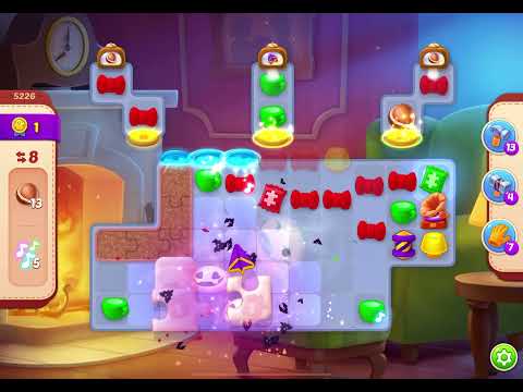 HomeScapes Level 5226 no boosters (14 moves)