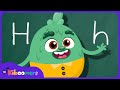 Letter H Song THE KIBOOMERS Preschool Phonics Sounds Uppercase Lowercase Letters