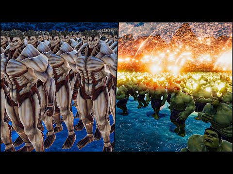 Can Gods, Heroes And Heavy Machines Stop 16.000 Titans - Ultimate Epic Battle Simulator 2