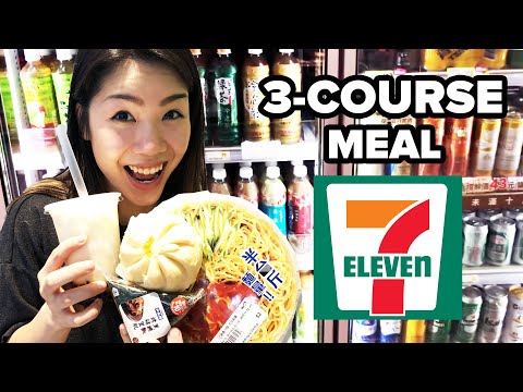 Eating A 3-Course Meal At 7-Eleven