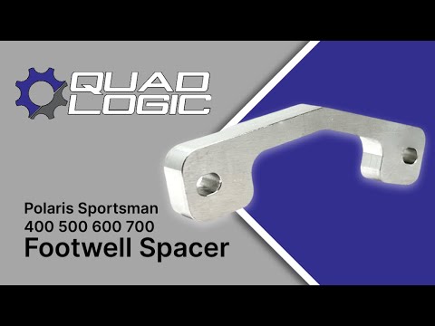 (100-1547) Polaris Sportman 400/500/600/700 Billet Aluminium Footwell Spacer