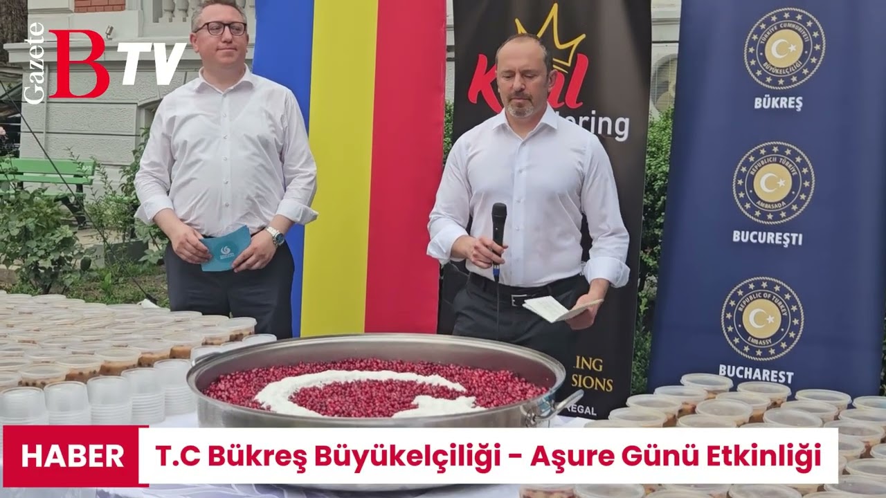 Bükreş’te aşure günü buluşması