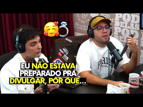LUCAS BLEY E LUCAS RANGEL ASSUMINDO O NAMORO💖 | PodcatsDelas Cortes