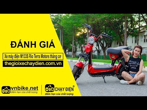 Xe máy điện M133S Rio Terra Motors thắng cơ