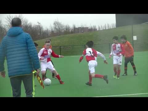 Isaiah Ahmed Bekerwedstrijd DE MEERN JO12-2 - UVV JO12-1 2de helft (2-3)