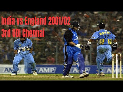 India vs England 2001/02 3rd ODI Chennai