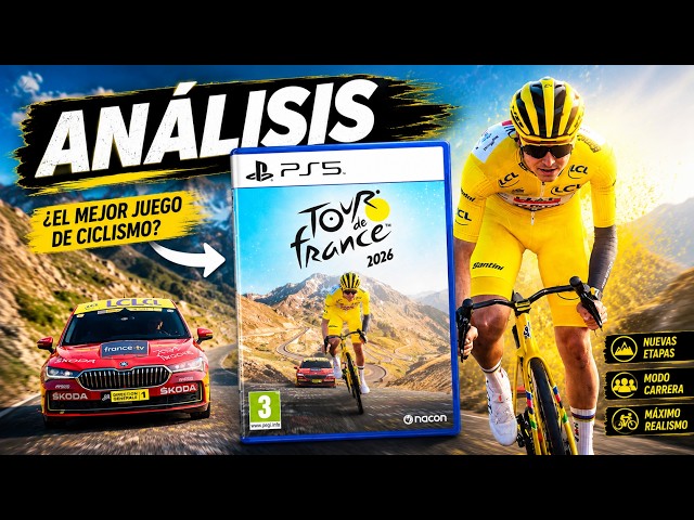 Vídeo relacionado con Tour de France 2026 (Xbox Series X). Juego Oficial NACON - XBXTDF26FRUK