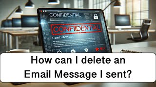 How can I send an Email from Gmail that I can delete in the recipients Inbox after I send it - 2025