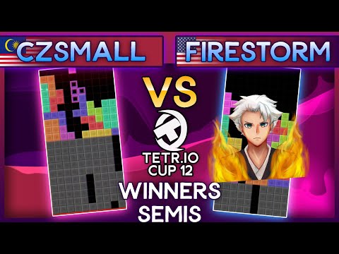 TETR.IO Cup 12 - CZSmall Vs. FireStorm - Winners Semis