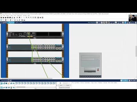CCNA v7.02 SRWE Packet Tracer Skills Assessment PTSA