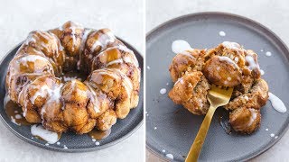 Homemade VEGAN Monkey Bread // BOMB AF Holiday Breakfast 😛