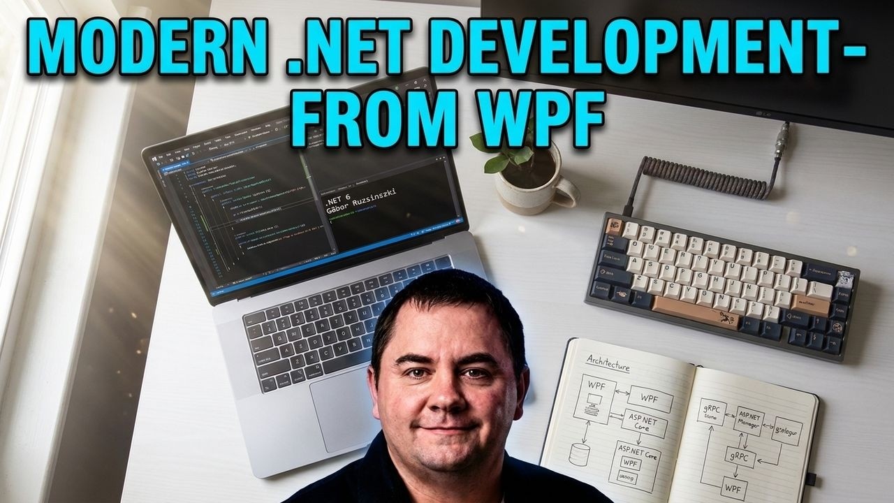 Modern .NET Development- From WPF to ASP.NET and gRPC with Gábor Ruzsinszki [MVP]