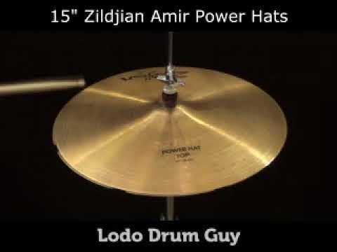 SOLD OUT 15" Zildjian Amir POWER HATS hihat set RARE!!