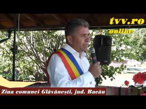 Glavanesti, jud. Bacau - Ziua comunei si interviuri