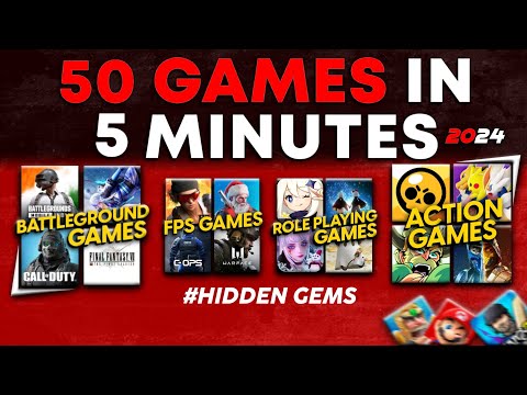 50 Games in 5 Minutes For Android/Ios||New Android Games 2024