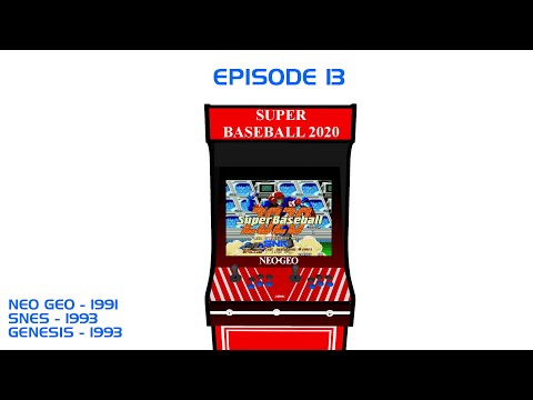 Super Baseball 2020 - Neo Geo Vs SNES & Sega Genesis