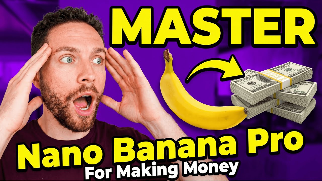 Google JUST Revealed How To Use Nano Banana Pro To Start a One Person Business!