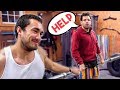 Pro Weightlifter Teaches Noob Olympic Lifts in 35 SECONDS!