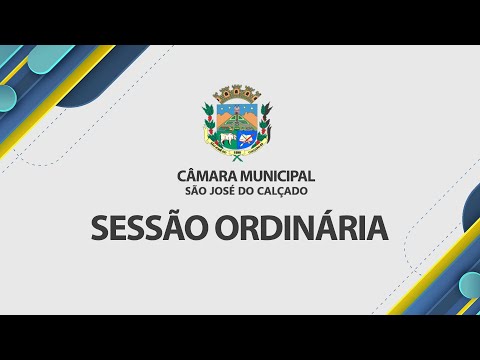 Sessão Ordinária  26/12/2023  l  Câmara Municipal de São José do Calçado