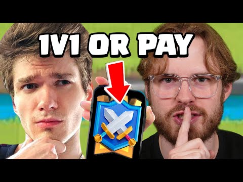 OXALATE Challenged Me To A 1v1 in Clash Royale 💀