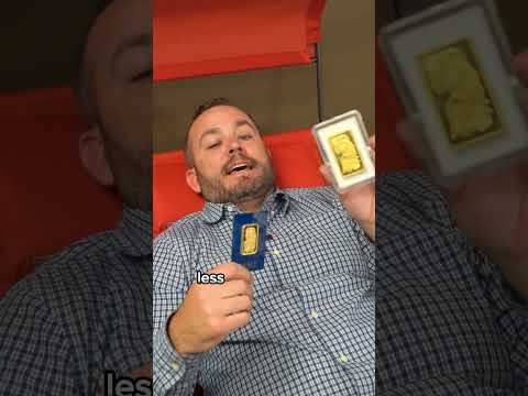 Which gold bar should you buy? part 1