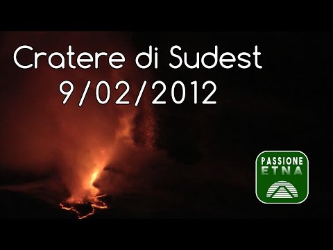 Etna - Parossismo 9/02/2012
