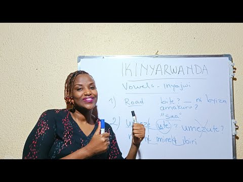 Kinyarwanda pronunciation 3: vowels cannot sit together 🙂 learn how to read two vowels in one!