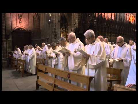 Missa crismal a la Catedral de Barcelona (26/03/2013)