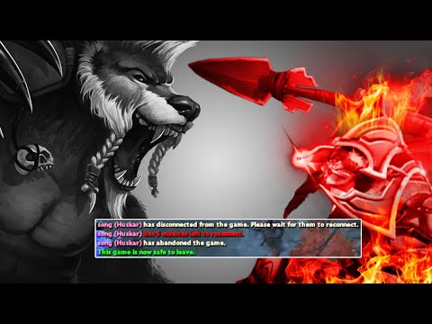 This gigachad lone druid literally makes huskar rage quit