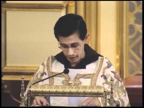 Benediction and Devotions - 1 Corinthians 1 v10 - Fr. Miquel Marie - 01-23-2011