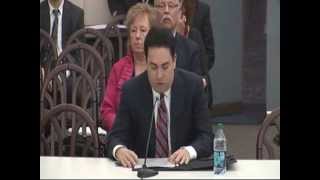 preview picture of video 'April 1, 2014 Securrex Testifies at Hearing for HR-701 in Harrisburg, PA'