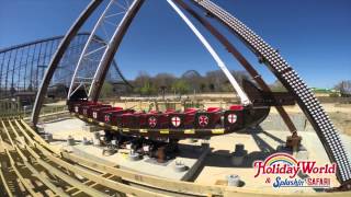 preview picture of video 'Watch as our ship comes in! Holiday World's Mayflower is now open!'