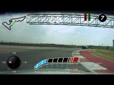 2016 Cadillac ATS-V Lap Around Circuit of The Americas in Austin, Texas