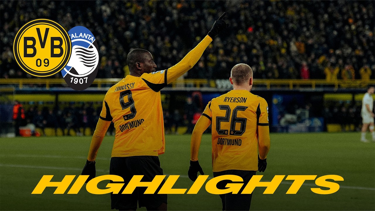 Borussia Dortmund vs Atalanta Highlights