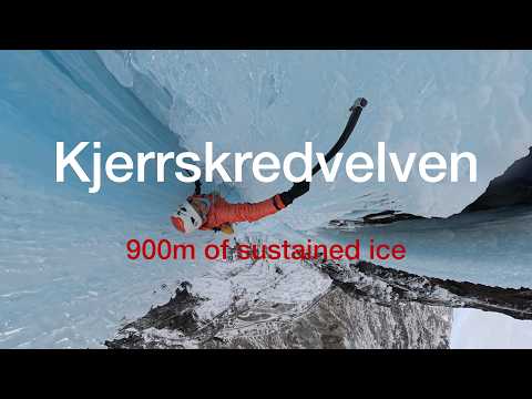 Kjerskredvelven - 900m of sustained Ice in Norway