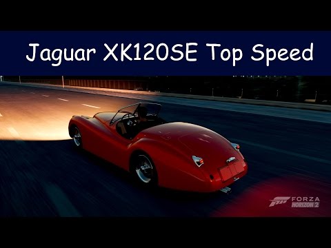 Forza Horizon 2 - 1954 Jaguar XK 120SE Top Speed