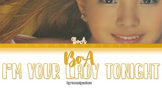 BoA (보아) - I&#39;m Your Lady Tonight (Color Coded Lyrics Han/Rom/Eng)