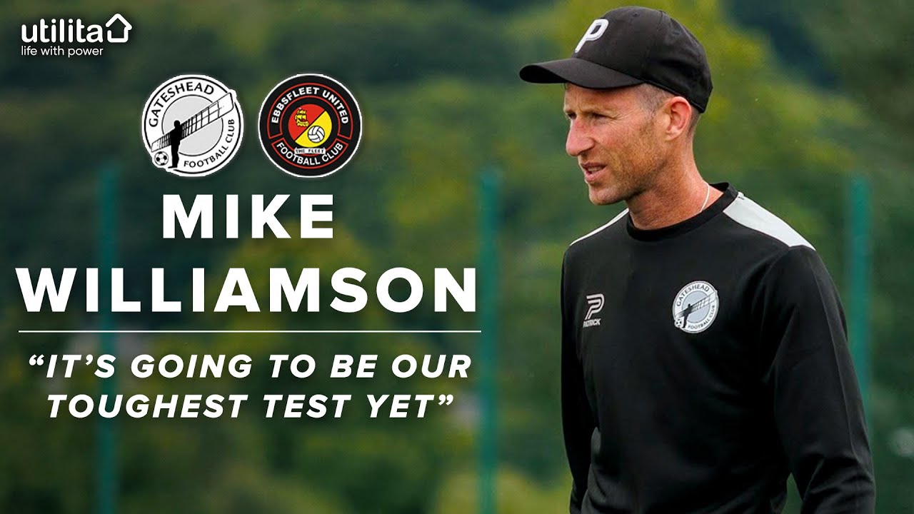 💬 “It’s our toughest test yet” | Mike Williamson pre-Ebbsfleet United (H) | INTERVIEW