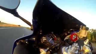 preview picture of video 'Yamaha R1 2011 299km/h Tunisie'