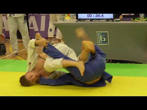 Callum Thomas vs Natan Brito - All Stars BJJ London Pro 2019 - Blue Adult - Feather