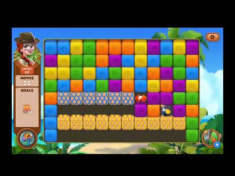 Lost Island Blast Adventure Level 65 NO BOOSTERS - A S GAMING