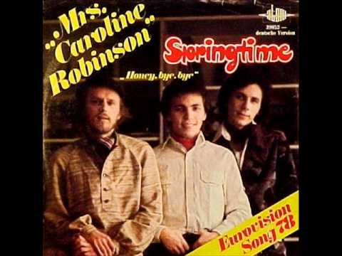 Springtime - Mrs. Caroline Robinson (Deutsch) AustroPop ESC 1978