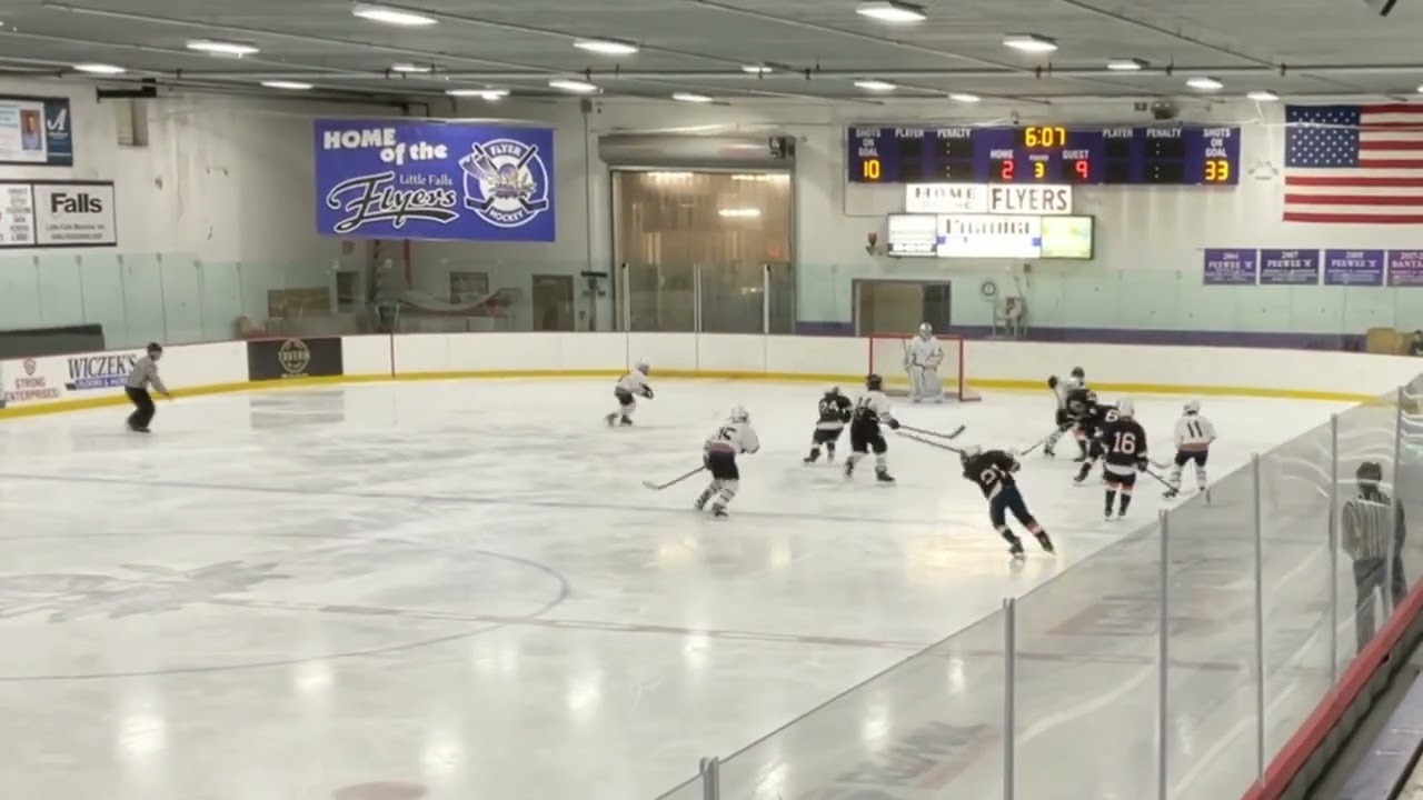 Game 18 Sioux Falls 10-2: Jaxsen scores with an assist from Parker